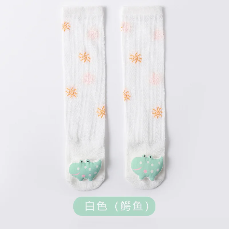 

Baby Socks For Newborns Summer Spring Knee High Socks Girls Lolita Cat Infant Soft Cotton Thin Mesh Kids Socks Tights