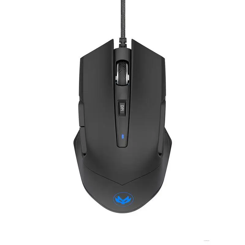 

Firefox Mute Wired Mouse Notebook Desktop Macro Programming Mechanical CF Chicken E-sports Game Mouse