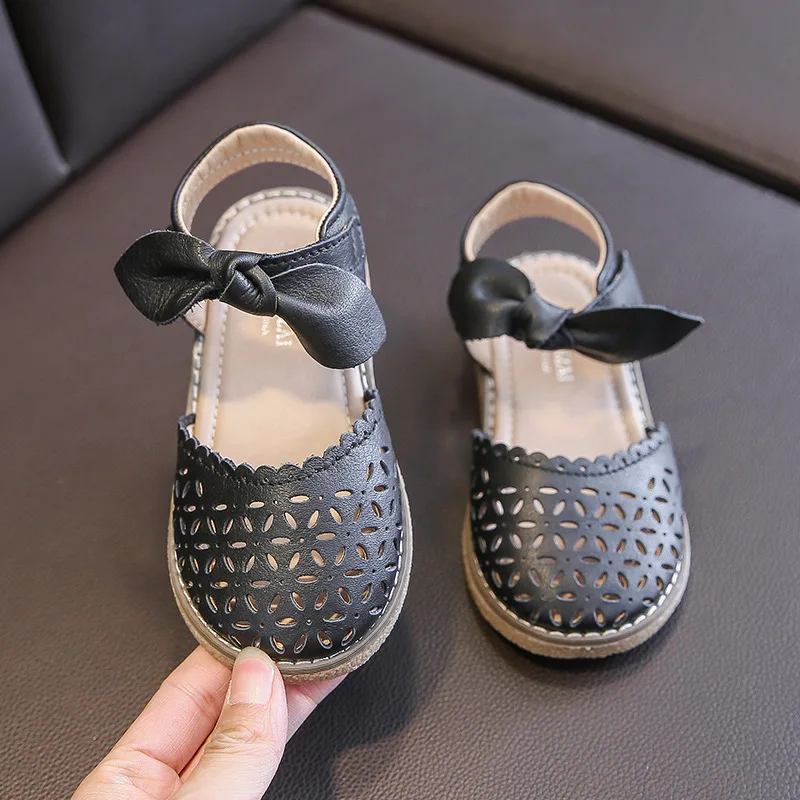 Новинка лета 2020 детские сандалии из натуральной кожи для девочек обувь принцессы