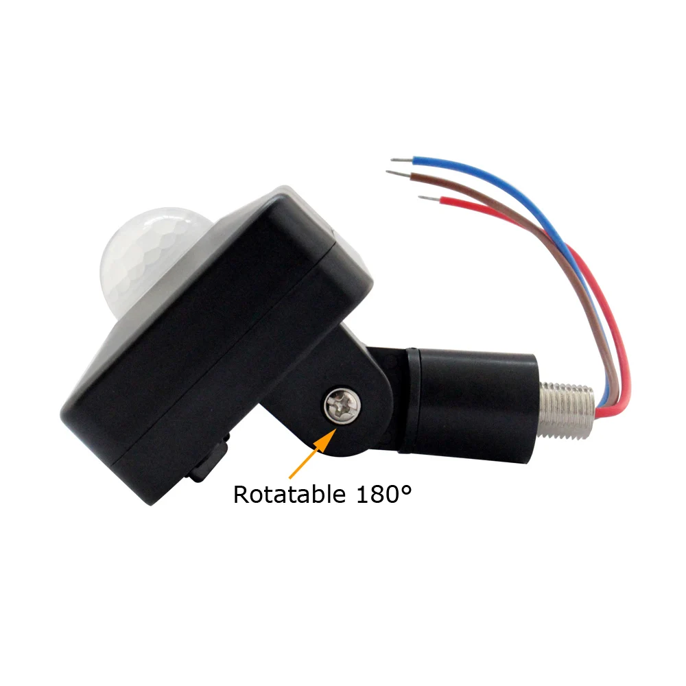 12V движения Сенсор 220V 110V PIR Автоматический Инфракрасный детектор таймер DC