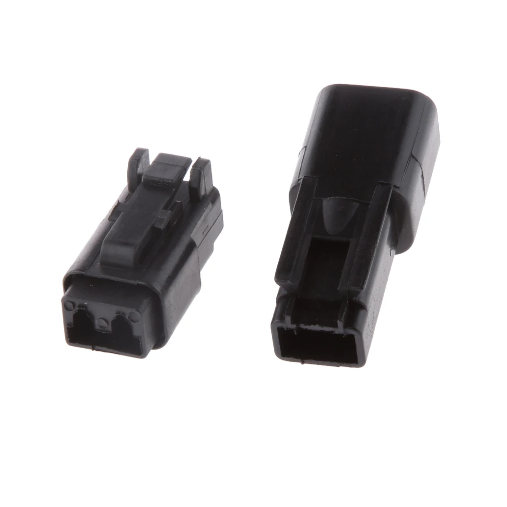 

2-Pin Electrical Connector Housing Terminals Contacts For Motorcycle Car