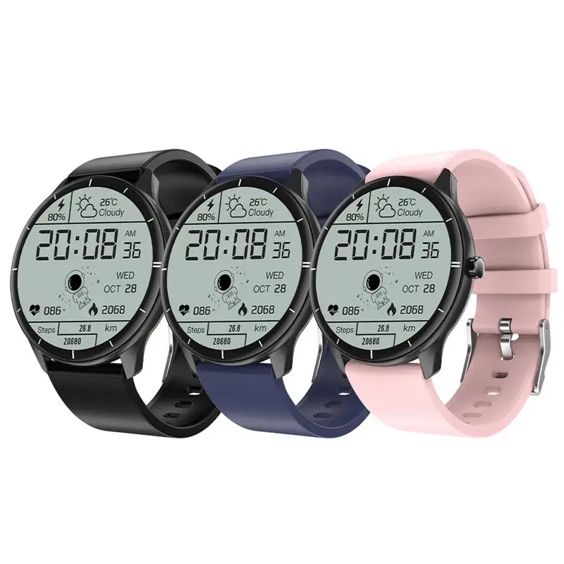 

Smart Watch Body Temperature Monitoring Heart Rate Blood Pressure Waterproof Bluetooth Fitness Tracker Bracelet for Android IOS