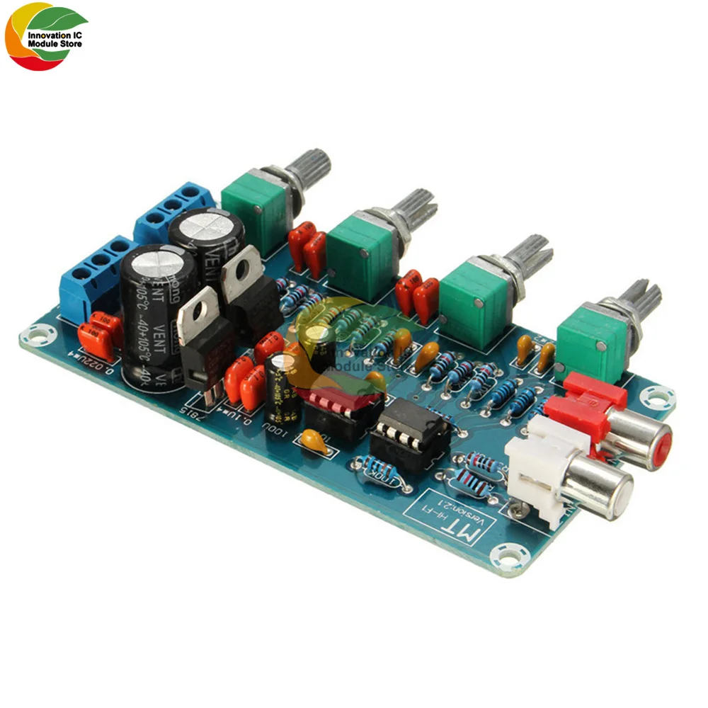 Предусилитель для телефона Ziqqucu NE5532 Stereo Pre усилитель предусилитель Tone Board Audio 4
