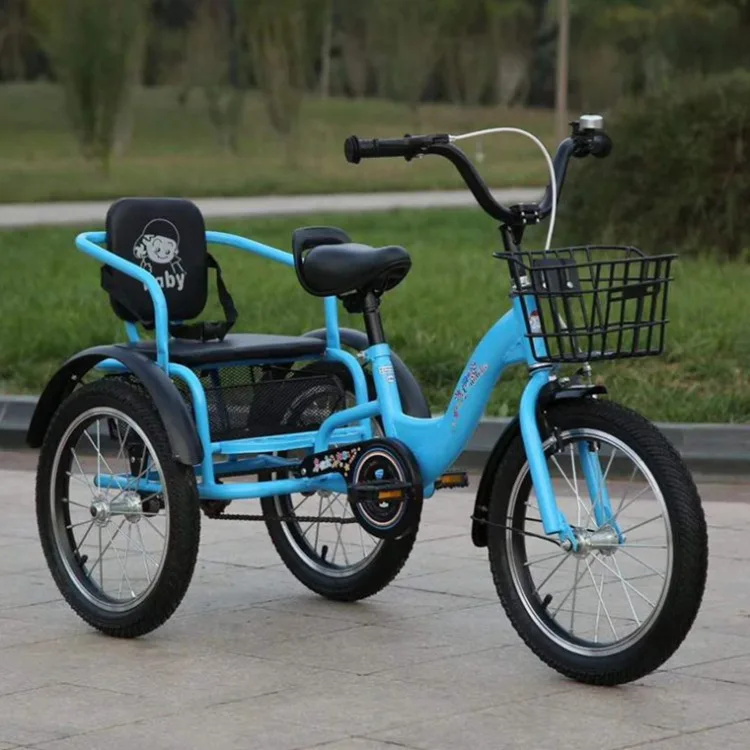 New Children's Twin Tricycles Twin Children Tricycles Pedal Bicycles 3 Wheel Bicycle