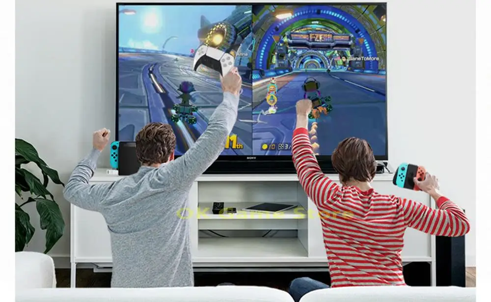 1 шт. адаптер для беспроводного контроллера конвертер NS Switch PS3 PS4 Xbox One поддержка ПК