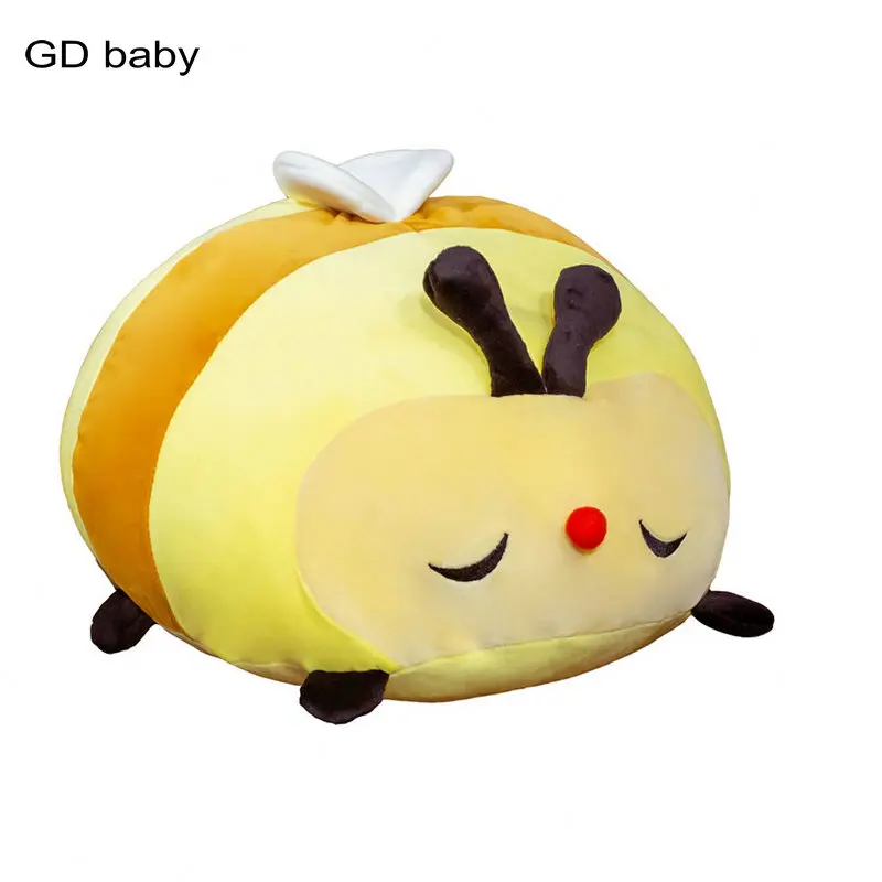 В форме милого шара Bee плюшевая подушка мягкая мультяшная Реалистичная пчела