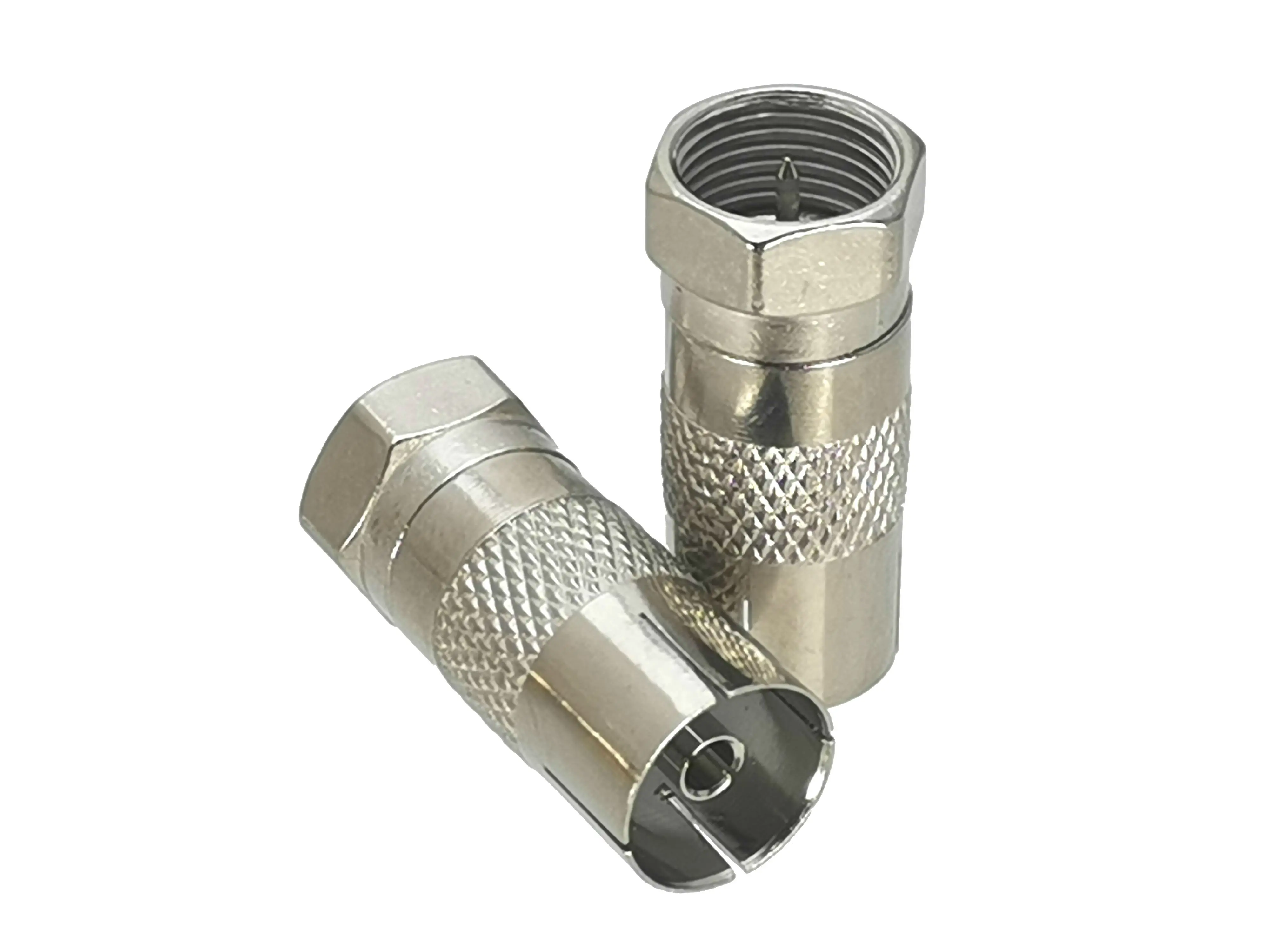 

1 шт. F ТВ штекер IEC PAL DVB-T со штекера на гнездо RF разъем адаптера коаксиальный кабель высокого качества