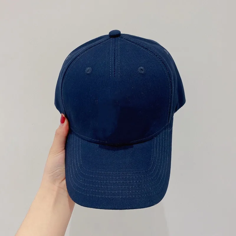 

2021 new baseball cap c letter simple versatile baseball cap pure cotton casual anti spill cap cap