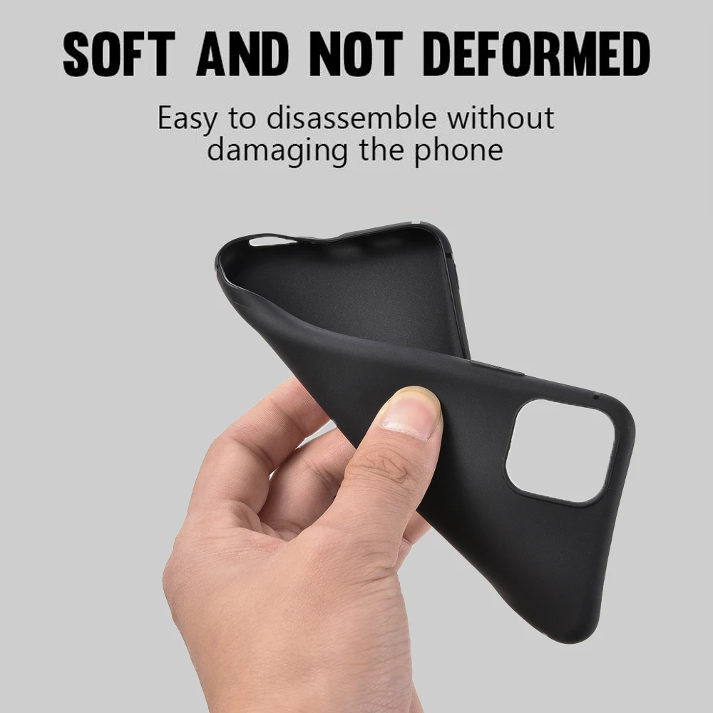 

Clear Phone Case For iPhone 7 8 Plus SE 2020 Case Slim Silicone Soft TPU For iPhone 12 11 Pro MAX Cover For iPhone XR X XS Funda