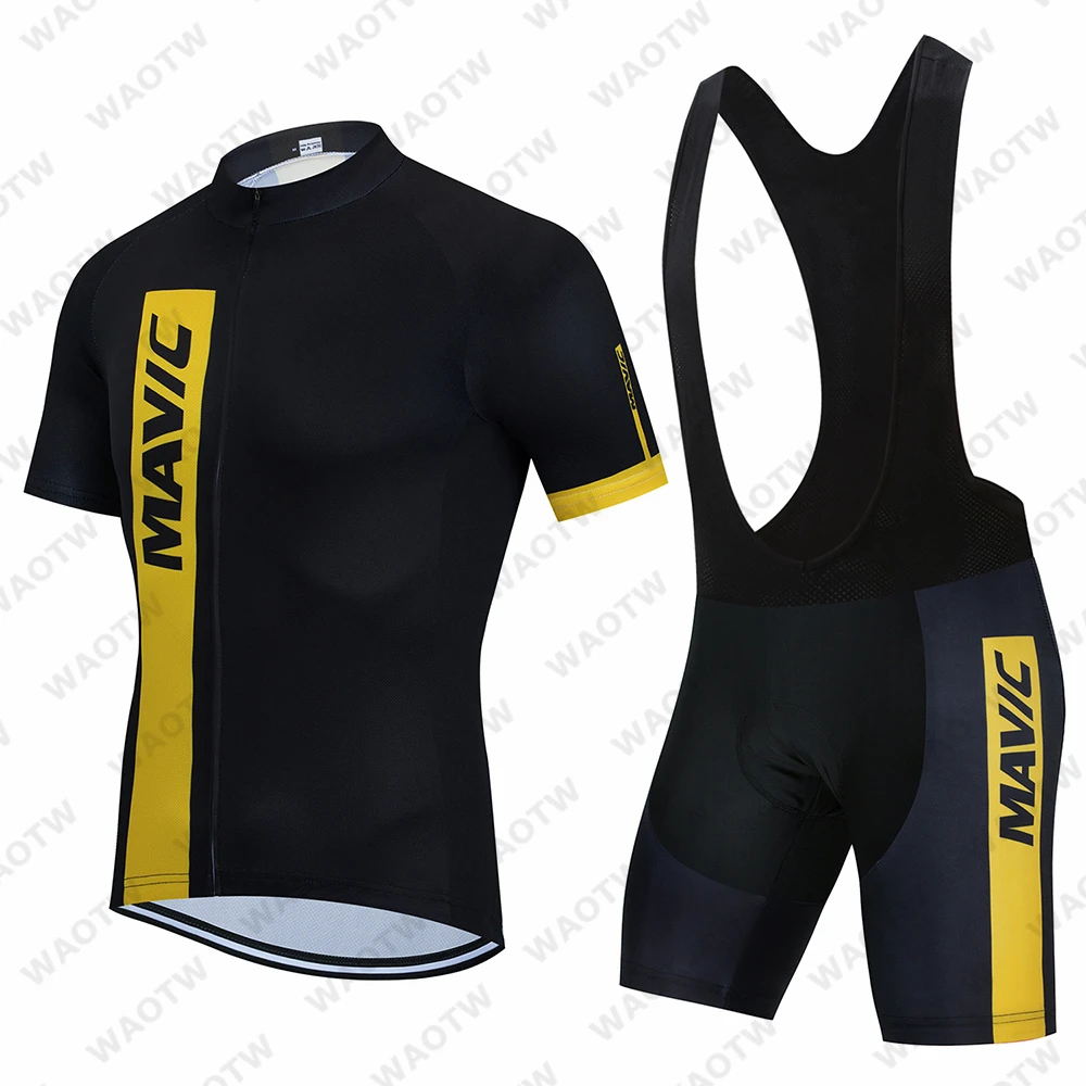 Mavic 2020 летняя Новинка Мужская одежда для велоспорта быстросохнущая дышащая 19D