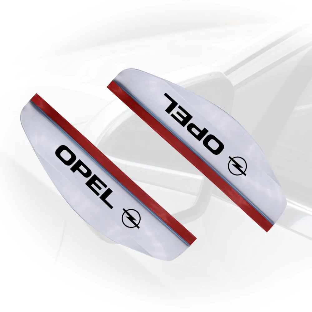 2 шт./лот универсальные ПВХ автомобиля зеркало заднего вида с защитой от дождя