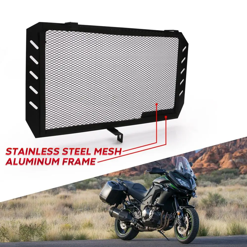 

Защитная решетка радиатора для мотоцикла, защитная крышка для Kawasaki Versys 1000 07-18