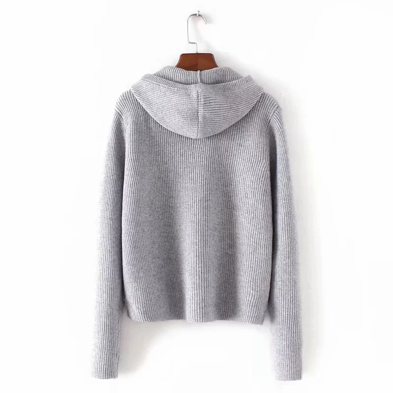 

2021 autumn and winter new hot sale women's casual core-spun yarn solid color long-sleeved fashion temperament top