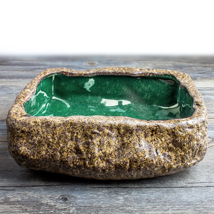 

★pottery cup flowerpot sundry GangPen ceramic restoring ancient ways writing brush washer ashtray tank tea wash large
