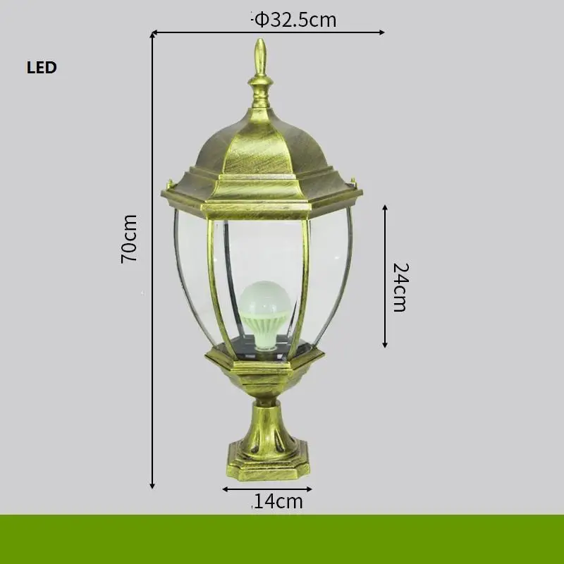 Лампада Giardino Bollard светильник Exterieur ing наружный Точечный Terraza Y Jardin Decoracion садовый