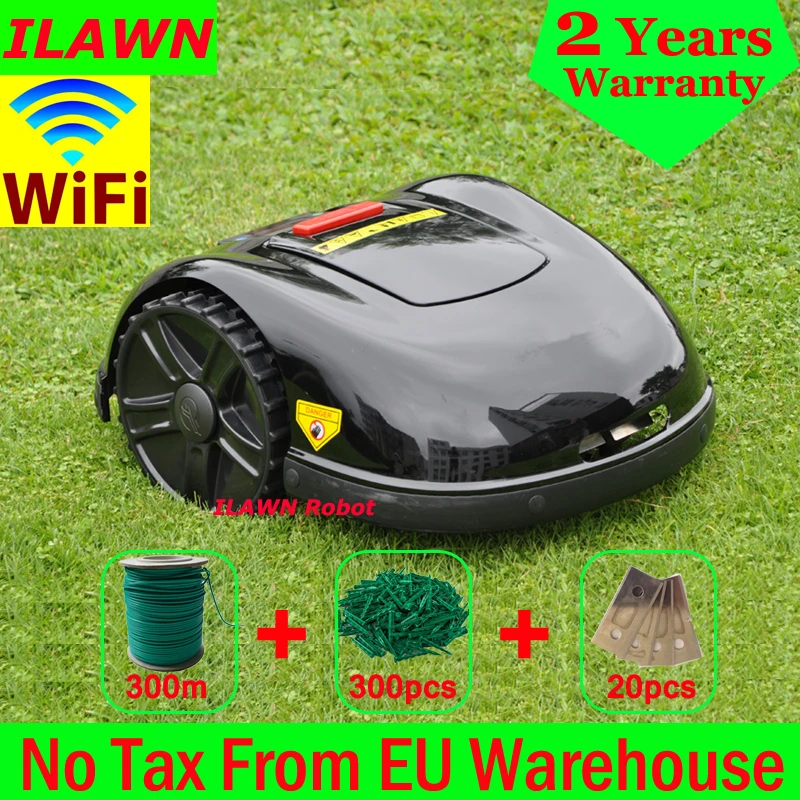 Смартфон WIFI APP Garden Lawn роботизированная косилка E1600T с батарейкой 13.2ah + провод 300 м