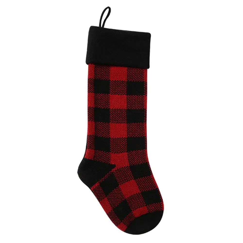 

Christmas Sock Gifts Xmas Tree Decor Stockings Pendant Sock Ornaments Kids Candy Bag Gift Christmas Decoration For Home