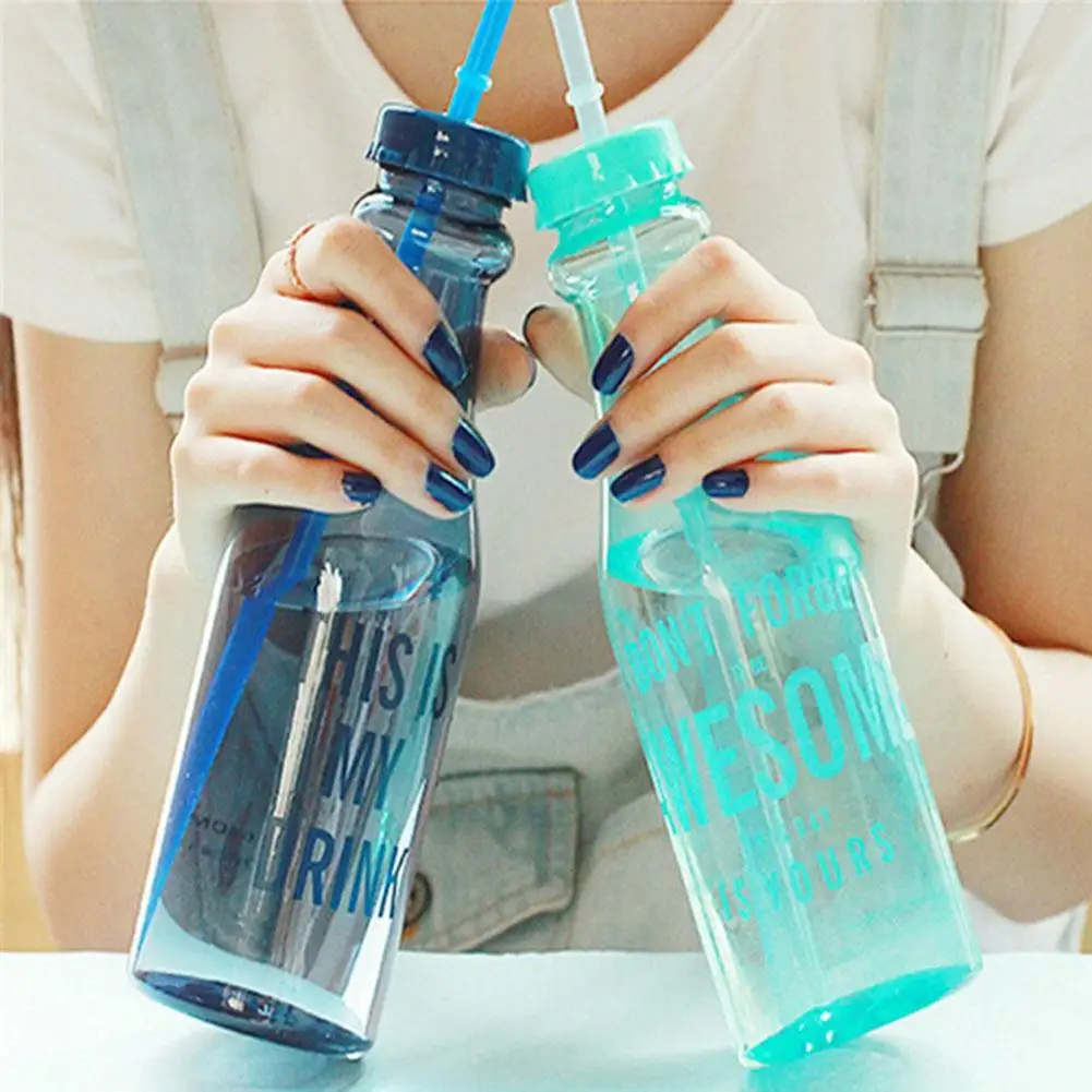 Бутылка небьющаяся для воды 650 мл Пляжная бутылка небьющаяся|Бутылки воды| |