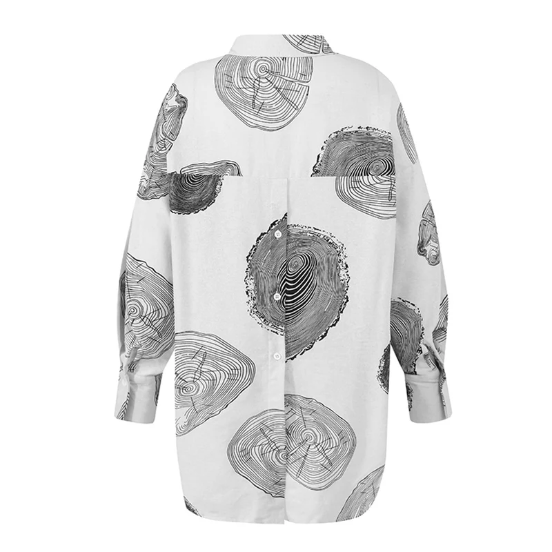 Блузка Celmia Женская в клетку модная винтажная клетчатая рубашка с длинным рукавом