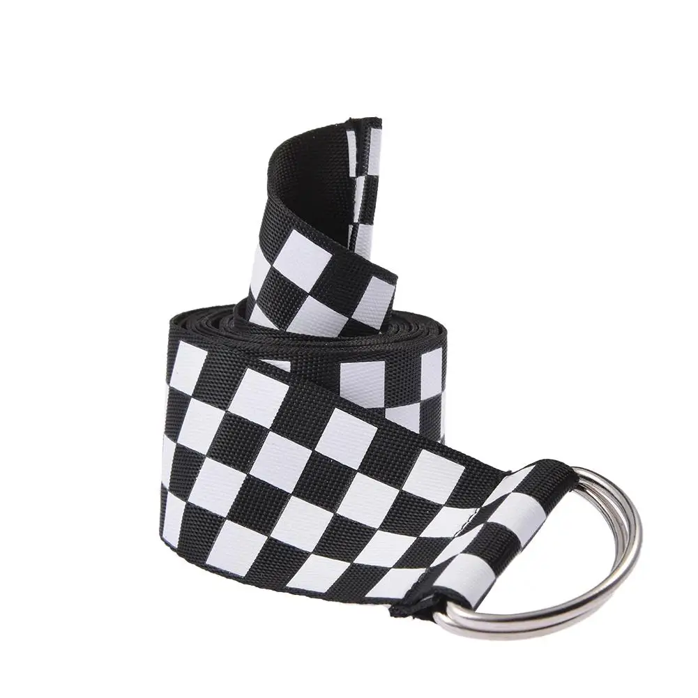 Женский ремень в шахматную клетку 135 см| |