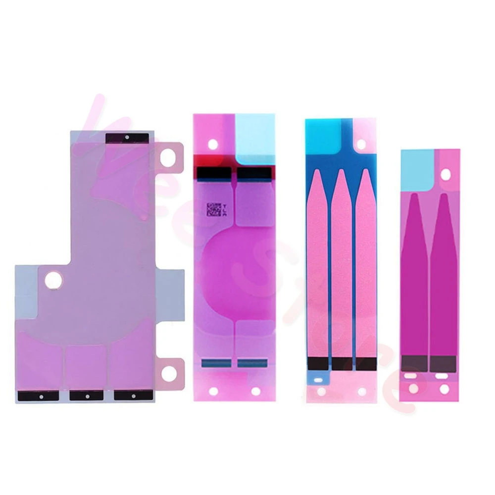 10 Piece Original Adhesive Sticker For iPhone X Xs Max XR 5s 5c 6 6s 7 8 Plus Battery Tape Strip Stickers Part | Мобильные телефоны