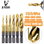 Сверла кобальтовые, 1356 шт., HSS-6542составной кран