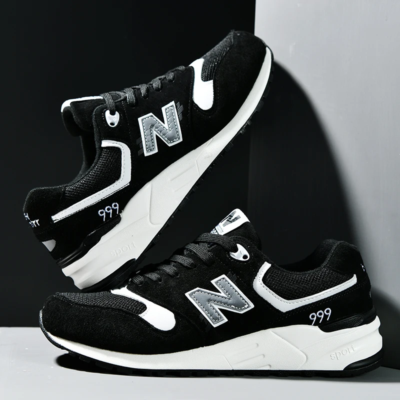 

New flagship store genuine 999 couple net NB noodles 574 casual sneakers men's new color matching color hiking shoes