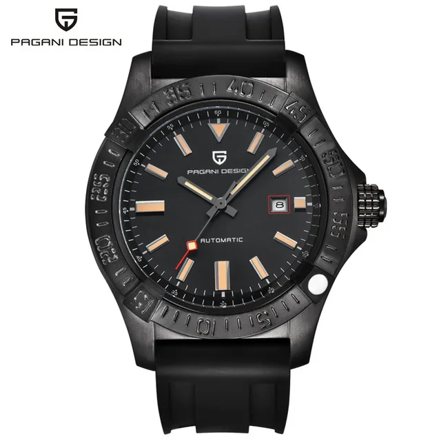 PAGANI дизайнерские Брендовые повседневные модные роскошные часы Reloj Hombre водонепроницаемые противоударные автоматические механические часы Relogio Masculino - Цвет: 4