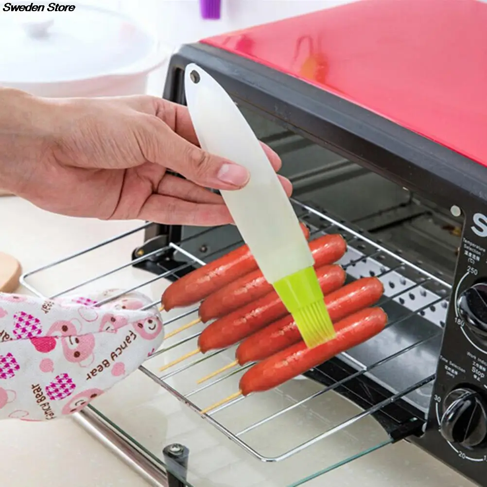 Силиконовые кисти для выпечки жидкого масла торта барбекю хлеба кондитерских