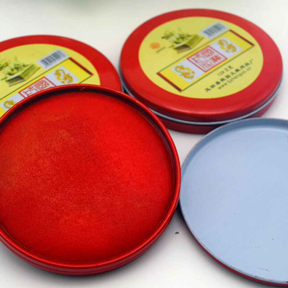 

DIY Scrapbooking Crafts Ink pad Red Inkpad For Stamps Sealing Decoration Office Accessories Supplies 1PC Wholesale Drop Shipping