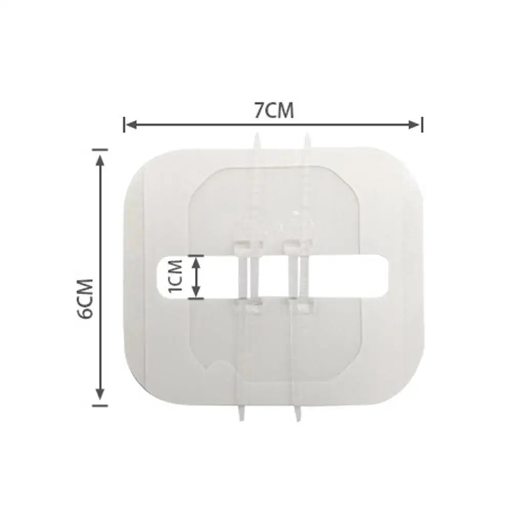 

1pc Zipper Band-aid Painless Wound Closure Device Without Needles Suture-free Wound Dressing Patch Zip Suture Reducer Band Aid