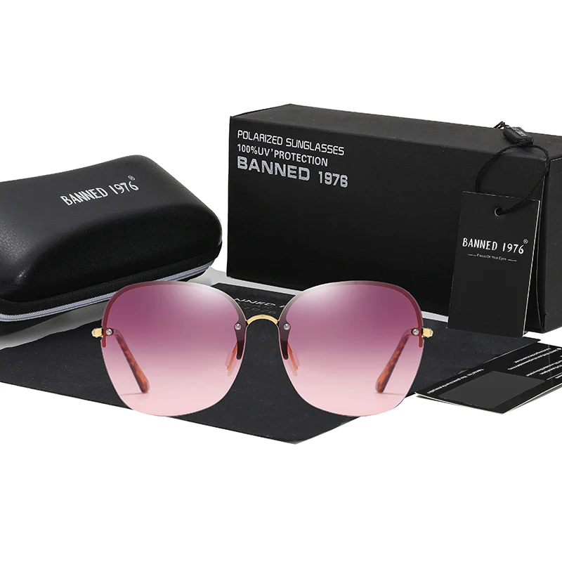 Высококачественные авиационные солнцезащитные очки для женщин фирменный дизайн