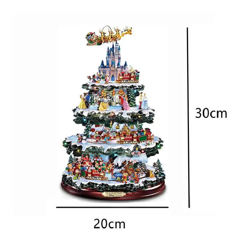 Новый год 2022 Рождественский Декор для дома Санта-Клаус Ангел ПВХ наклейка 20x30 см