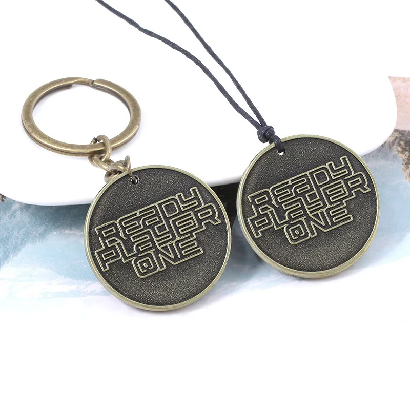 Брелок для ключей MIDY с мотивом фильма один монет металлический косплея реквизит