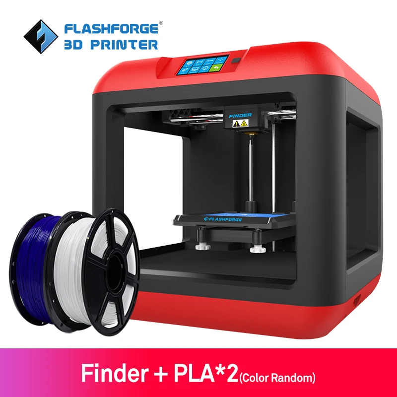 Flashforge Finder/Finder lite принтер 3D экономичный входной уровень 3D Drucker - Цвет: Finder 2.0 add 2 PLA
