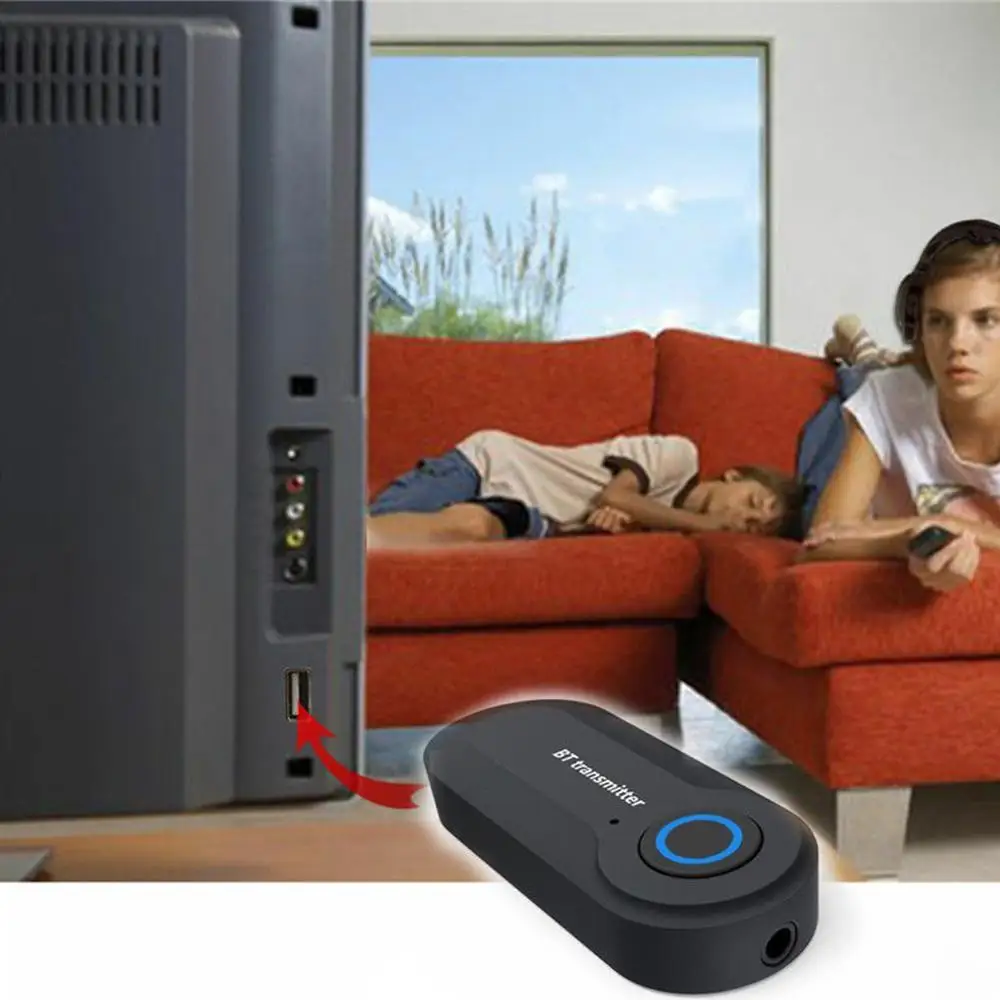 Лучший Bluetooth 4 0 аудио приемник передатчик мини стерео AUX RCA USB 3 5 мм разъем для ПК