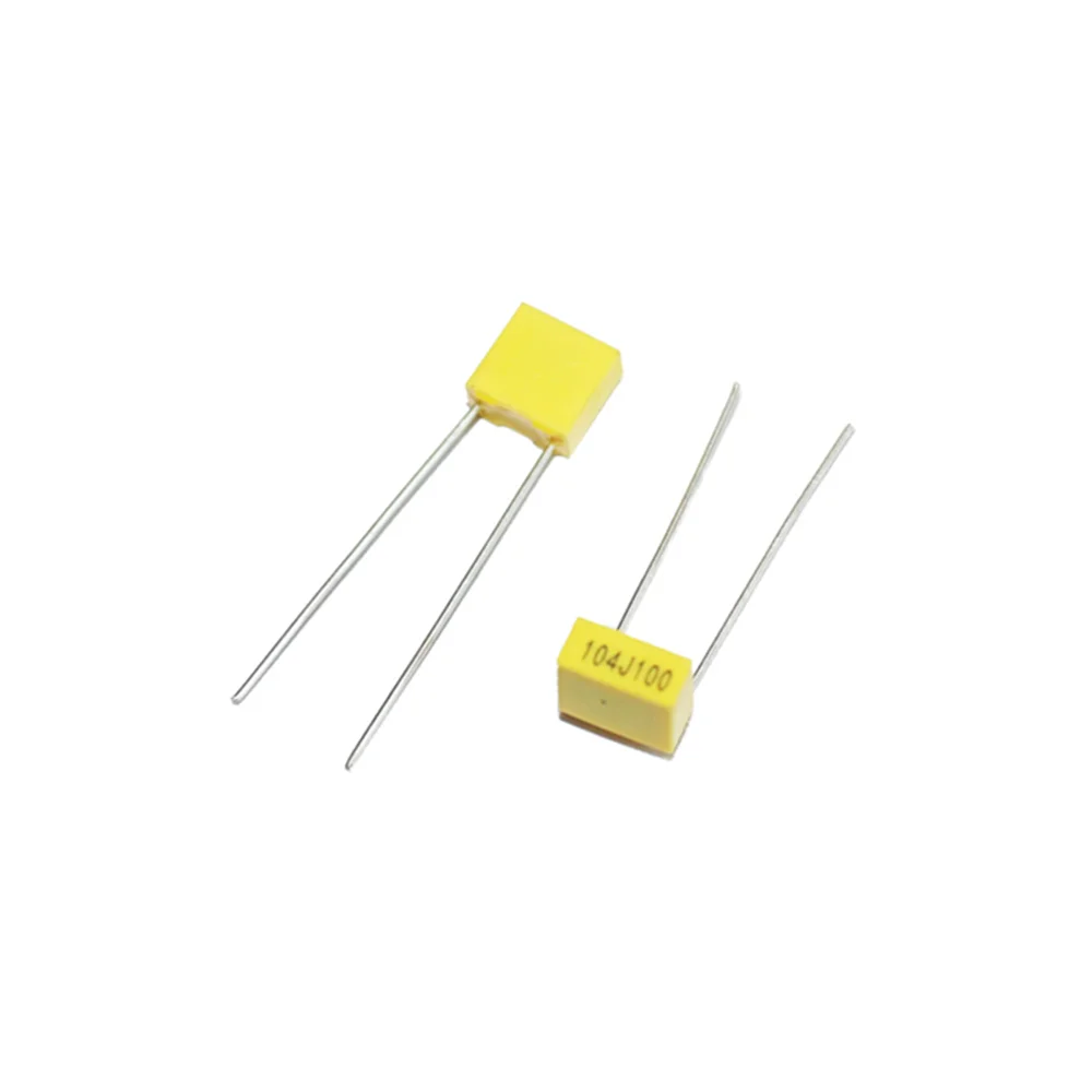 10PCS 63V 100V 250V 630V Polypropylene Safety Plastic Film 102J 103J 474 100J 105J 1/10/100nF 0.1uF 1UF Correction Capacitor | Электронные