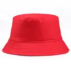 Панама унисекс на удачу, Повседневная Складная Кепка в стиле хип-хоп, рыбалка, кепка красного цвета