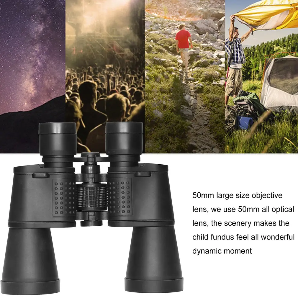 Бинокль высокой мощности с функцией ночного видения 20 х50 компактный