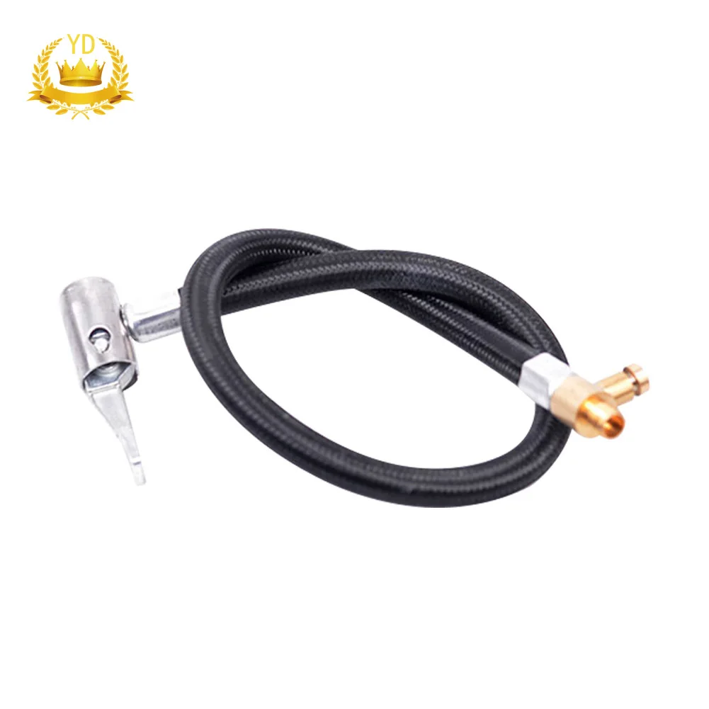 

Car Highpressure Resistant Inflatable Extension Tube Air Chuck Inflator Pump Valve Clip Garden Pure Copper Quick Connector Tool