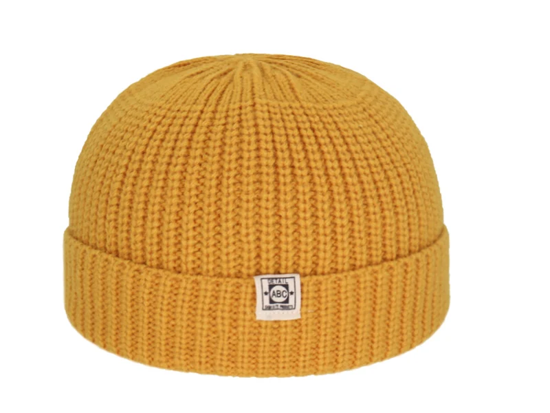 Короткие Зимние шапки для мужчин Skullies Beanies Мужская Зимняя Шапка-бини женская шапка s Miki Docker Skull cap Bonnet женская вязаная шапка