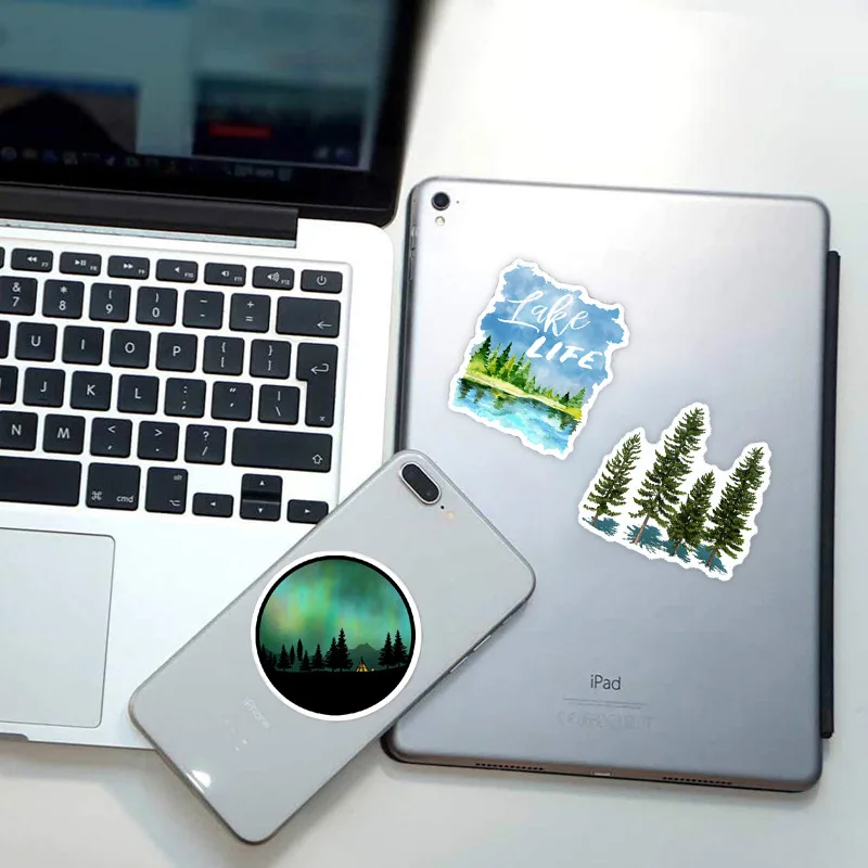 10/30/50 шт. водонепроницаемые наклейки для ноутбука мотоцикла багажа сноуборда