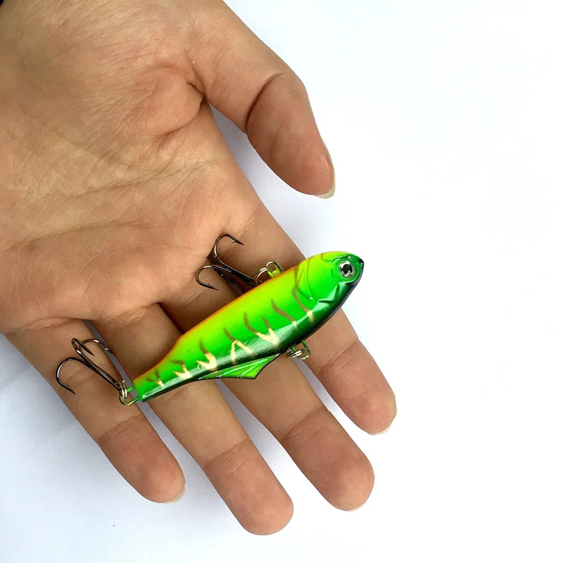 

1Pcs Metal Vib Fish Bait 7.5cm 24g Sinking Sea Fishing Jigging Lure Swimbait Wobbler Jig