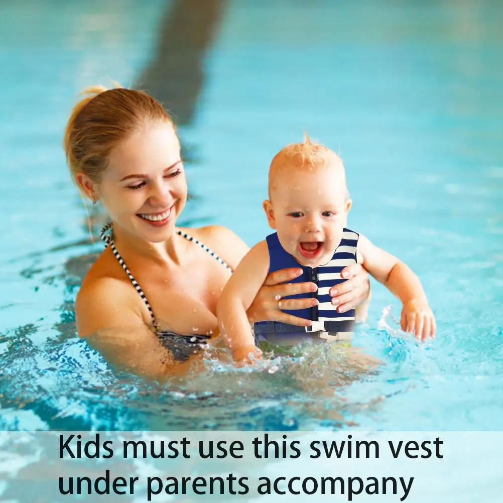 

Swim Vest for Kids Kid Vest Floation Swimsuit Swimwear with Adjustable Safety Strap for Unisex Children life jacket vests vest