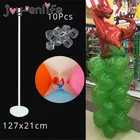 Динозавр держатель воздушных шаров колонна День рождения украшение Дино воздушный шар стенд животное воздушный шар мальчик дети игрушечный детский душ Декор