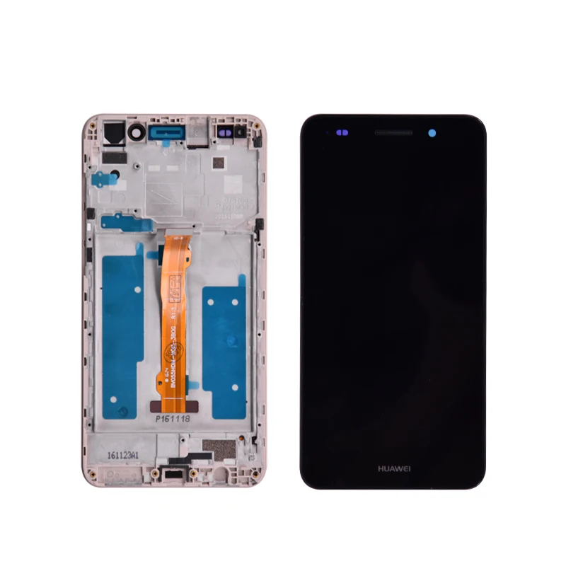original for huawei 5a y6 ii cam l23 cam l03 cam l21 cam al00 cam tl00 lcd display touch screen digitizer assembly with frame free global shipping