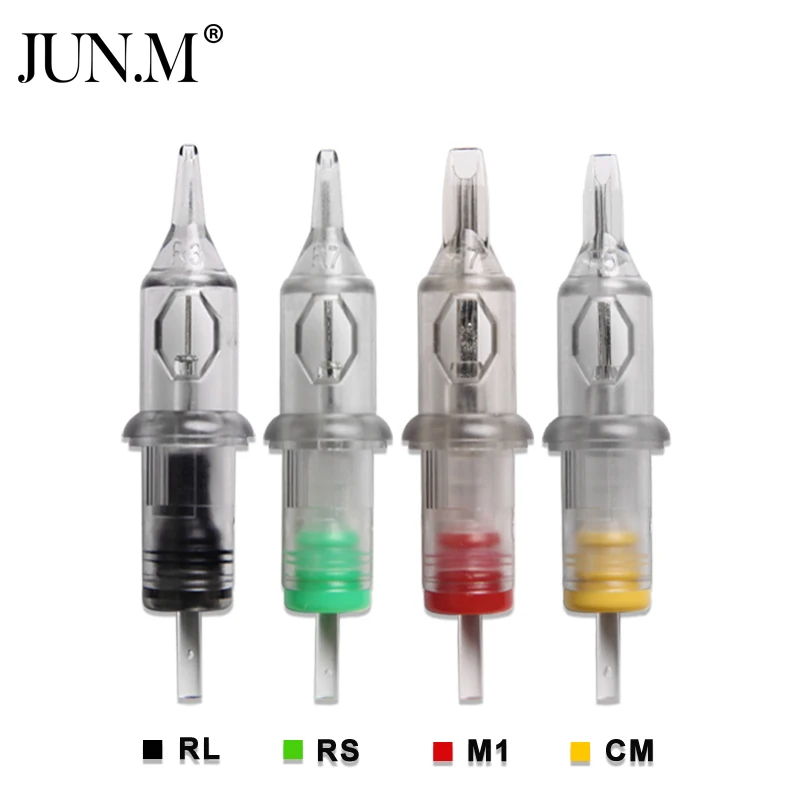 Картриджи для тату машинки 10 шт. RL/RS/M1/RM профессиональные одноразовые