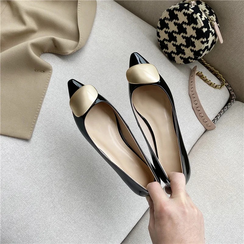 Meotina/весенняя обувь на плоской подошве женские лоферы из натуральной кожи