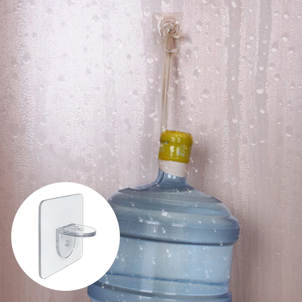 Подставка для полки без клея Пробивка ногтей прочный Треугольный Кронштейн