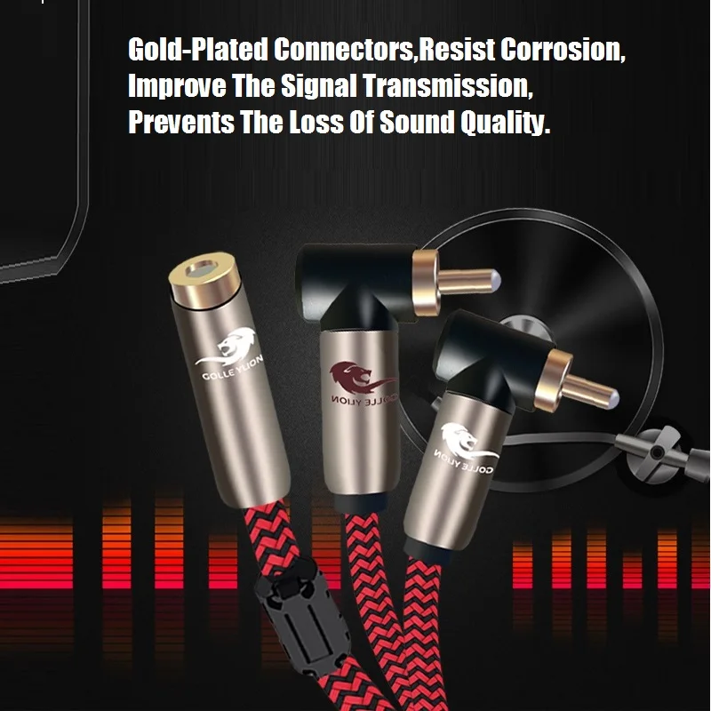 Удлинительный кабель RCA Мама-папа для усилителя сабвуфера динамика DVD ТВ стерео